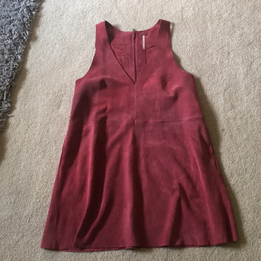 Free People suede dress